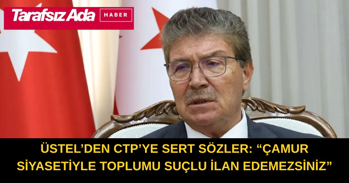 Üstel “Bugün aynı vaatleri yeni ambalajlarla yeniden sunuyorlar"