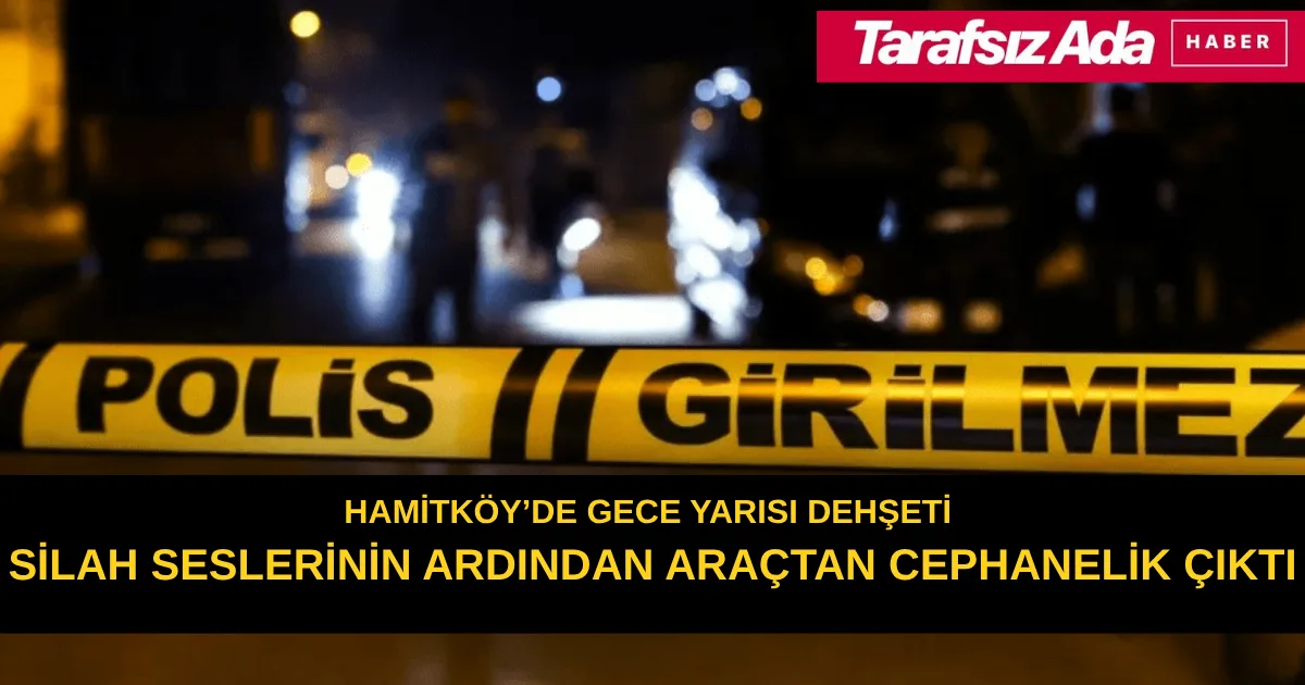 HAMİTKÖY'DE SİLAH SESLERİ