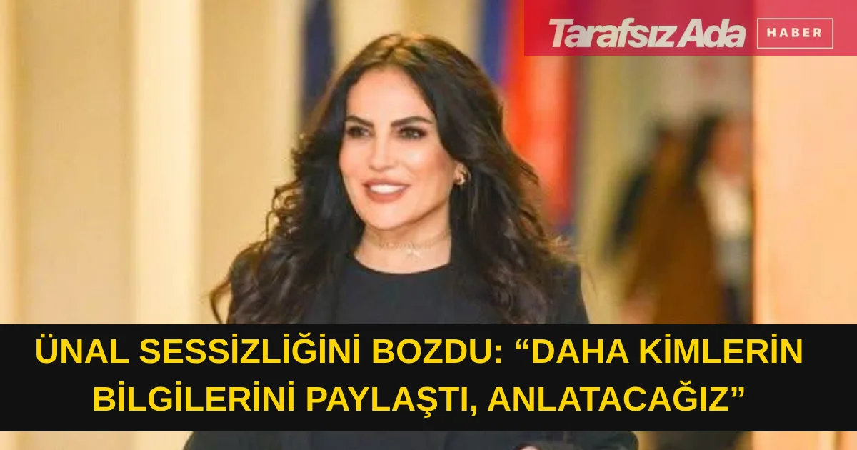 Fatoş Ünal sessizliğini bozdu: